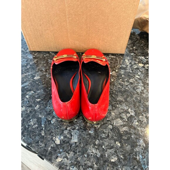 Red 6.5 Vintage Tory Burch shoes - Picture 4 of 6